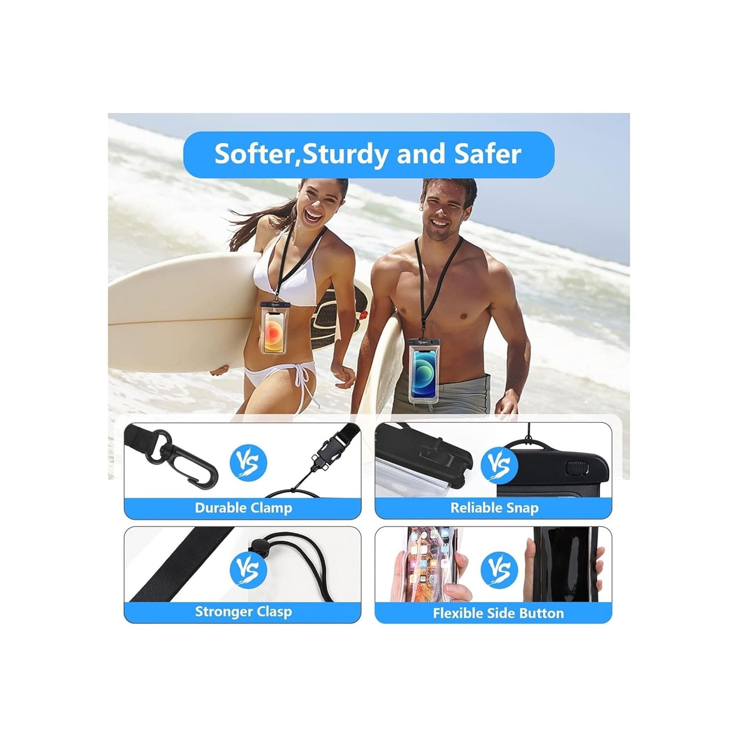 Waterproof Mobile Pouch 2 pcs