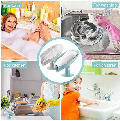 Leaf Shape Soap Holder 5 pcs