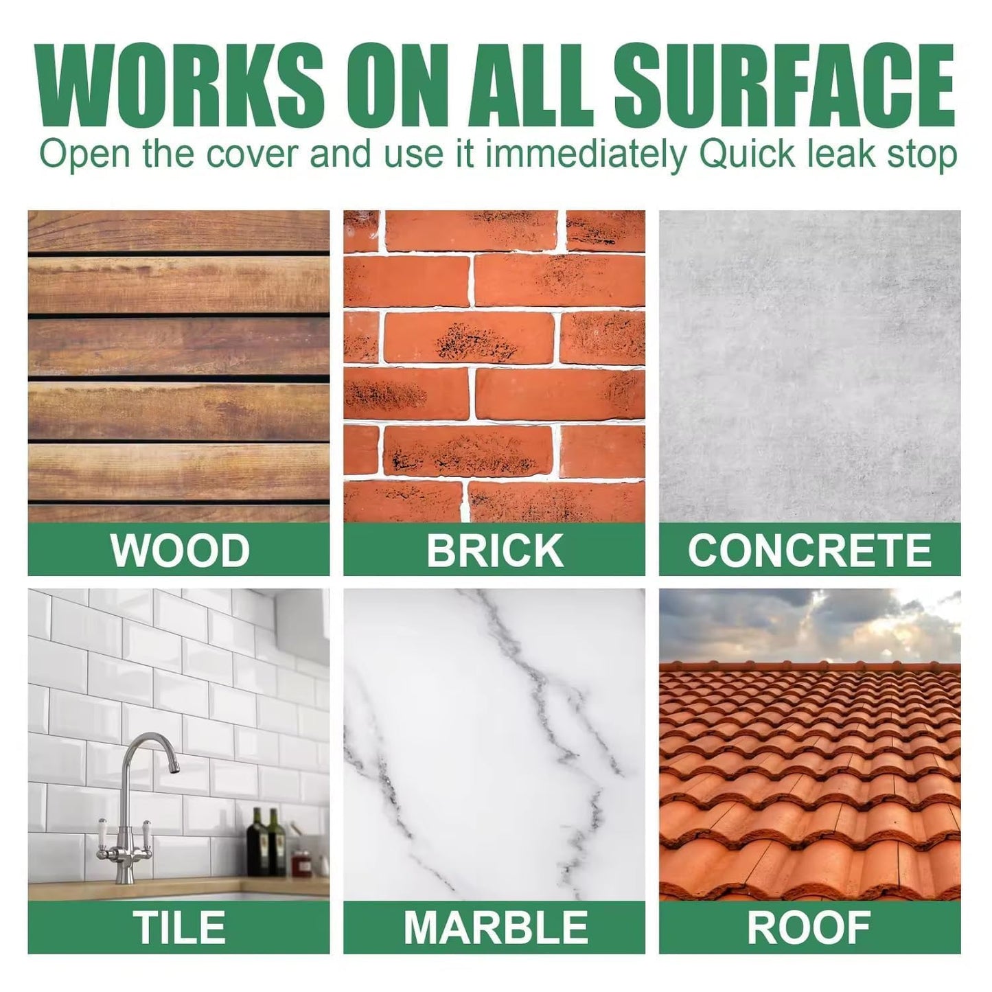 Waterproof Transparent Glue with Brush
