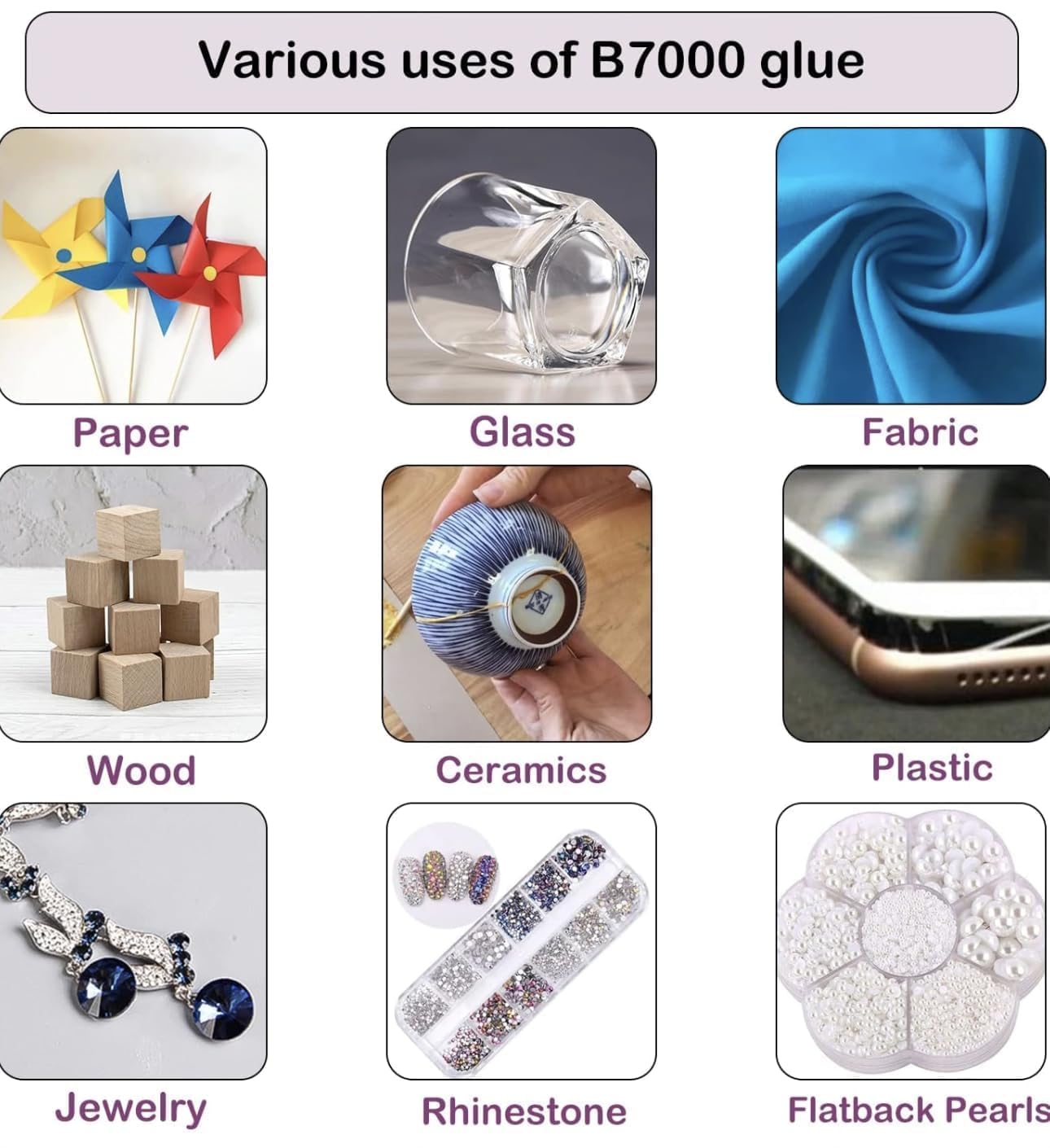 B7000 Transparent Waterproof Glue