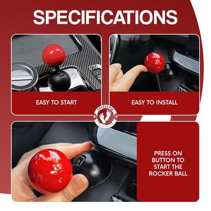 Car push to start button rocker 2 pcs