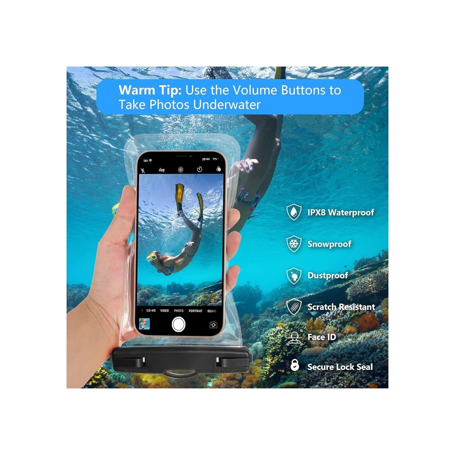 Waterproof Mobile Pouch 2 pcs