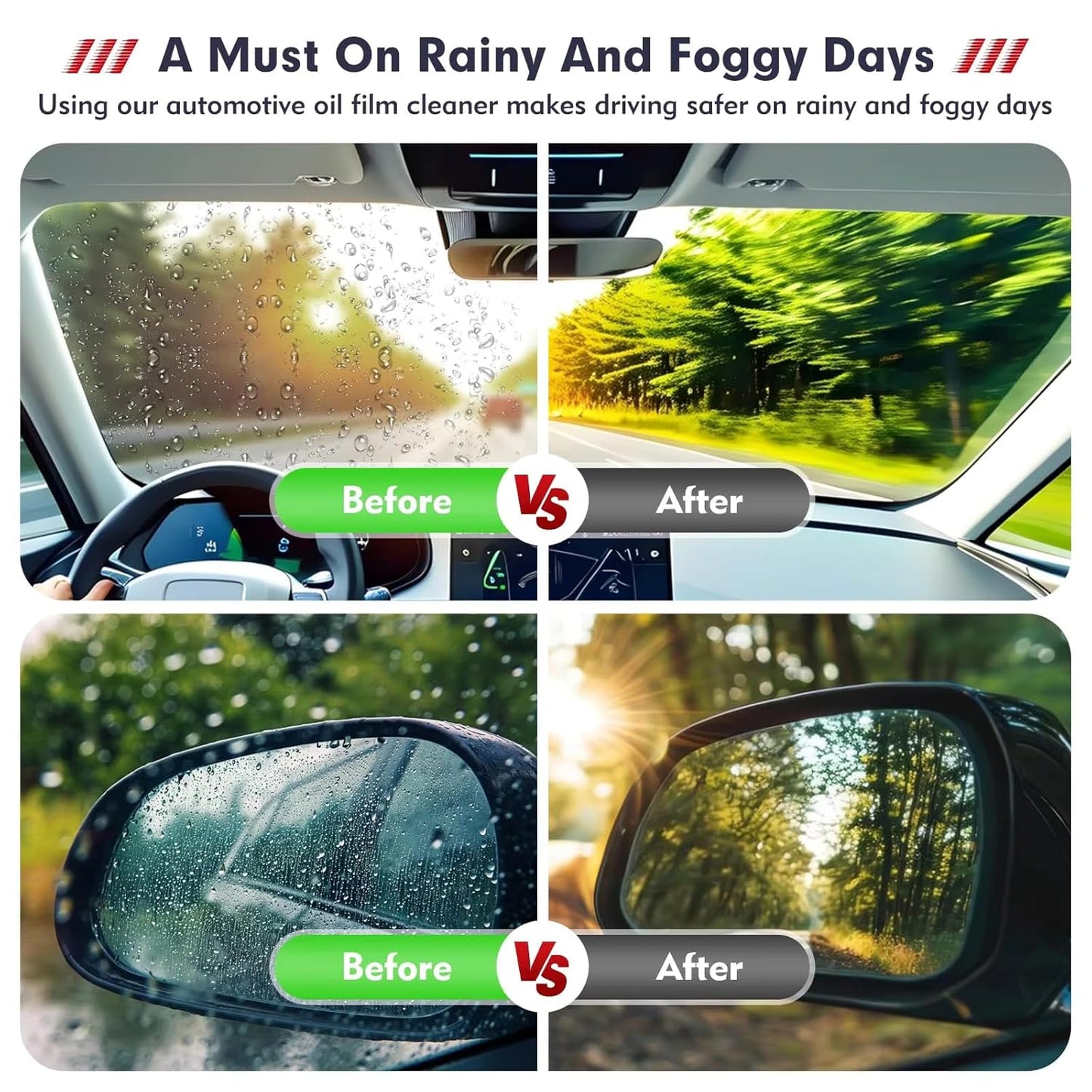Automotive Oil Film Cleaning Brush