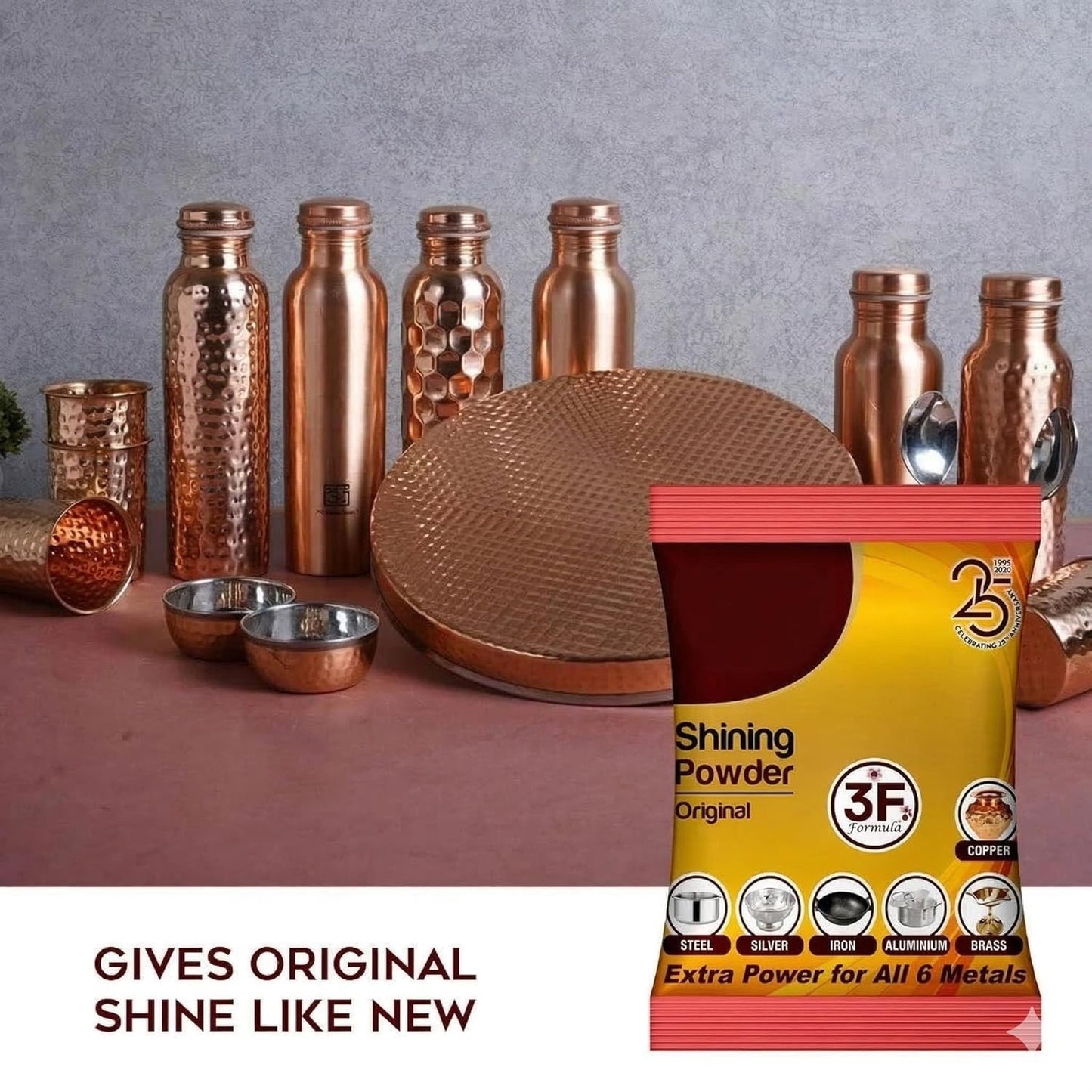 Kitchen & Pooja Vessels Shining Powder 2 pack