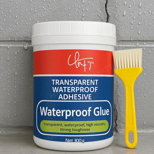 Waterproof Transparent Glue with Brush