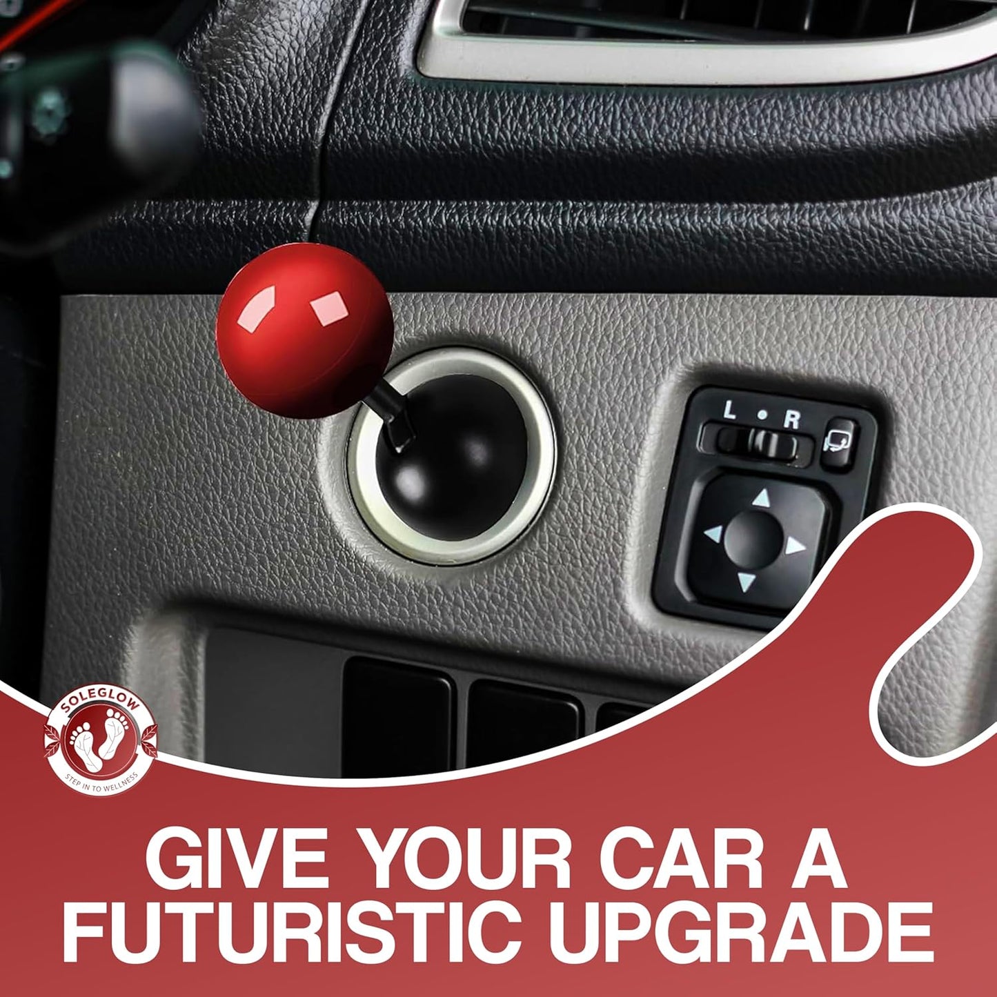 Car push to start button rocker 2 pcs