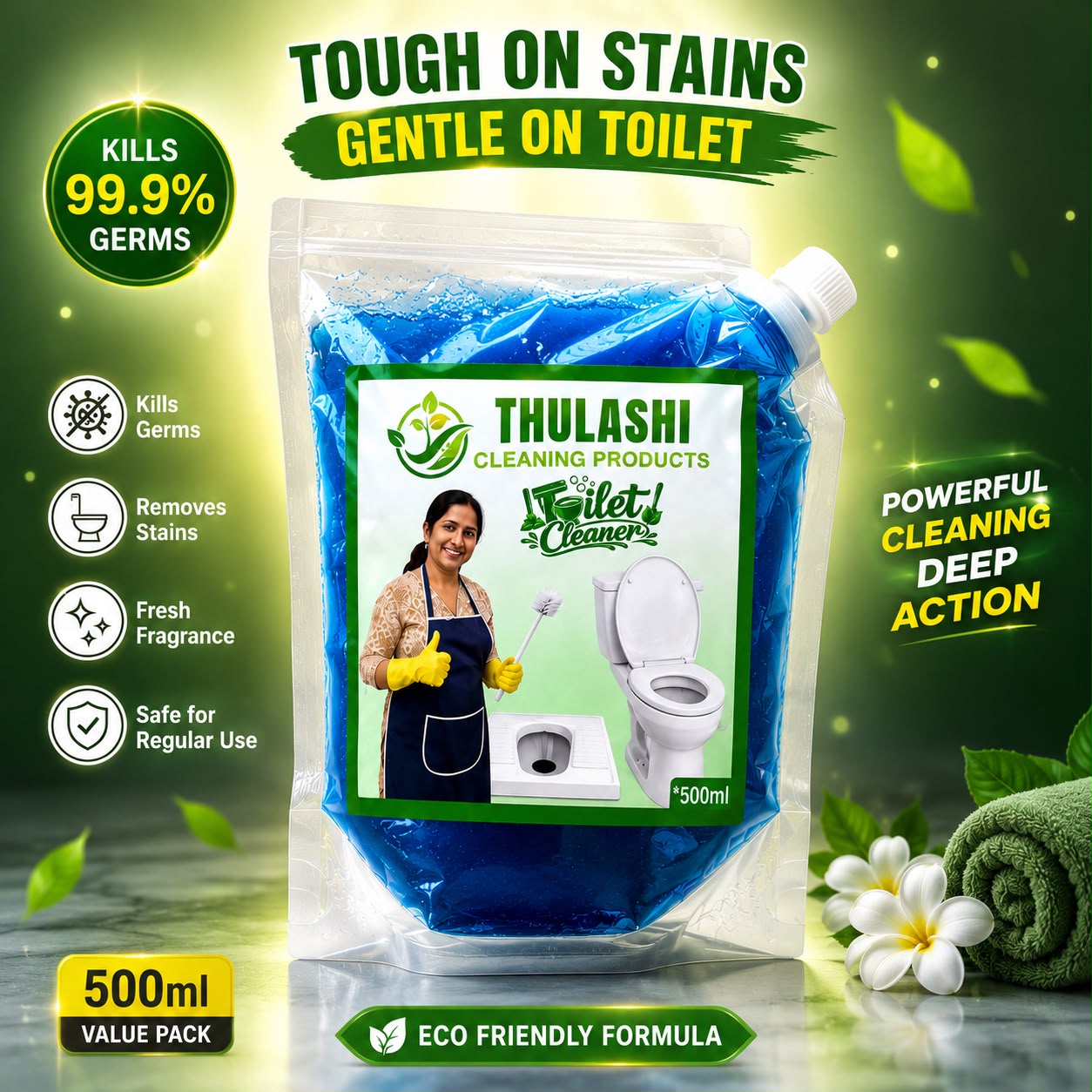 Thulasi Toilet Cleaner 500ML